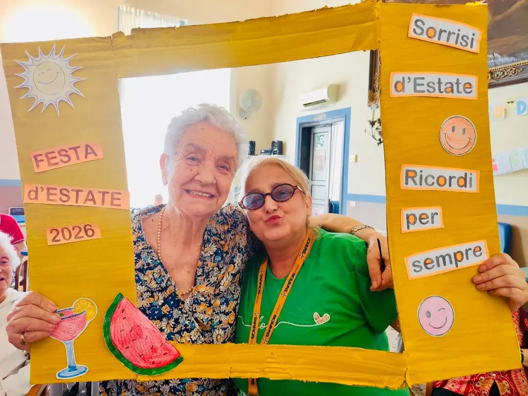 Centro diurno e RSA Genova - festa di Ferragosto